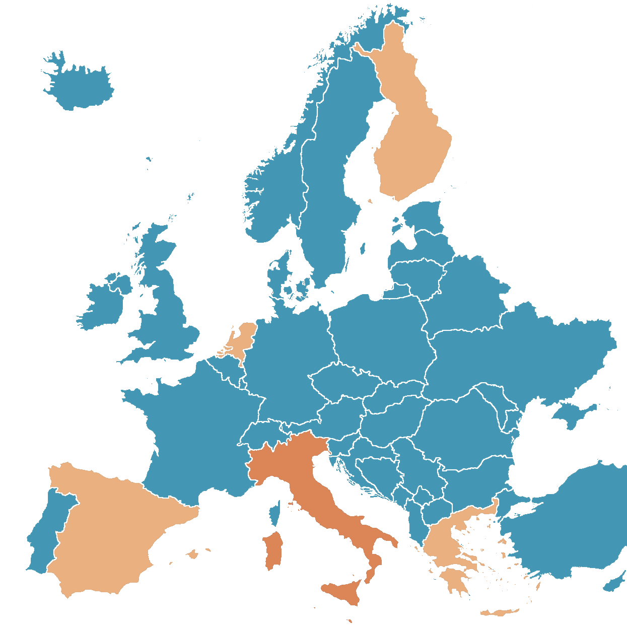 europe map partners europe map partners